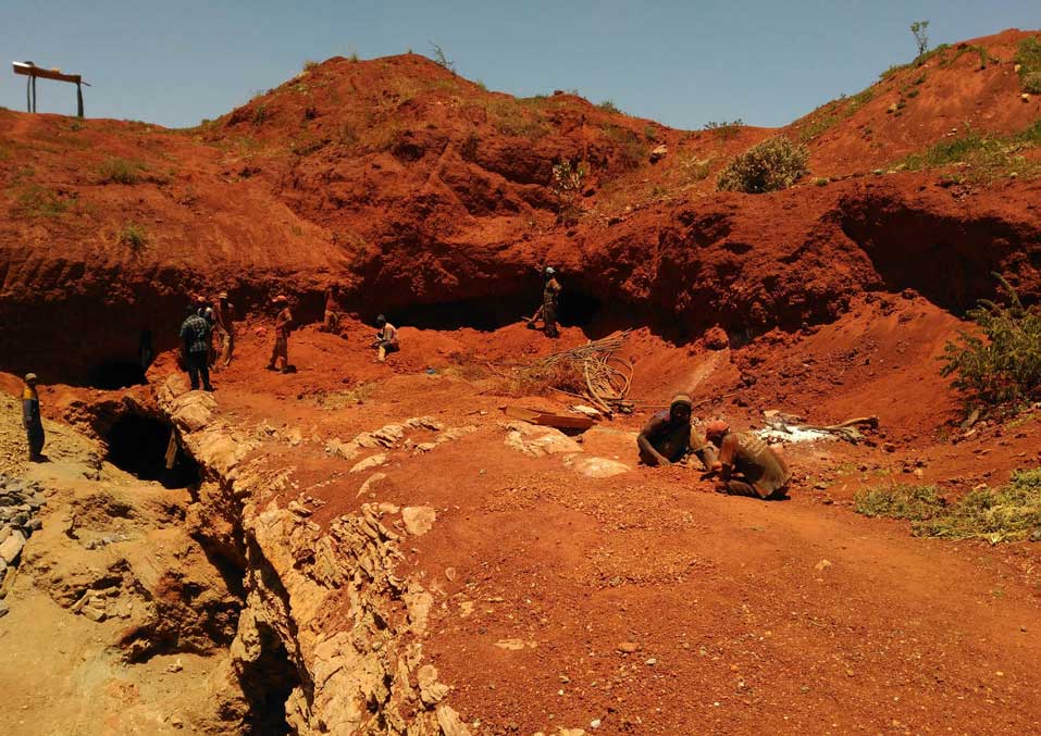 ASM gemstones miners, Kenya